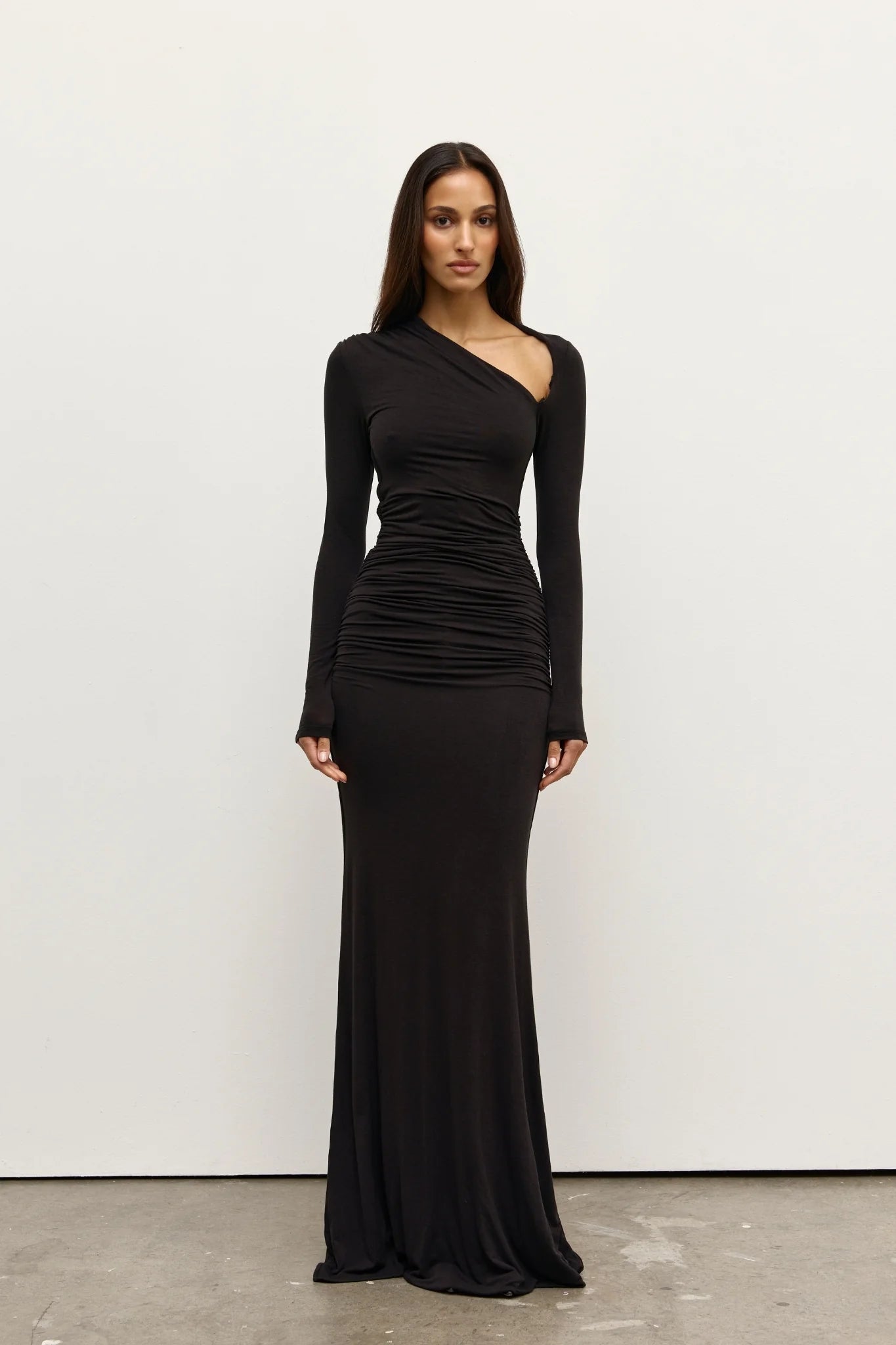 Inaya maxi dress, shadow