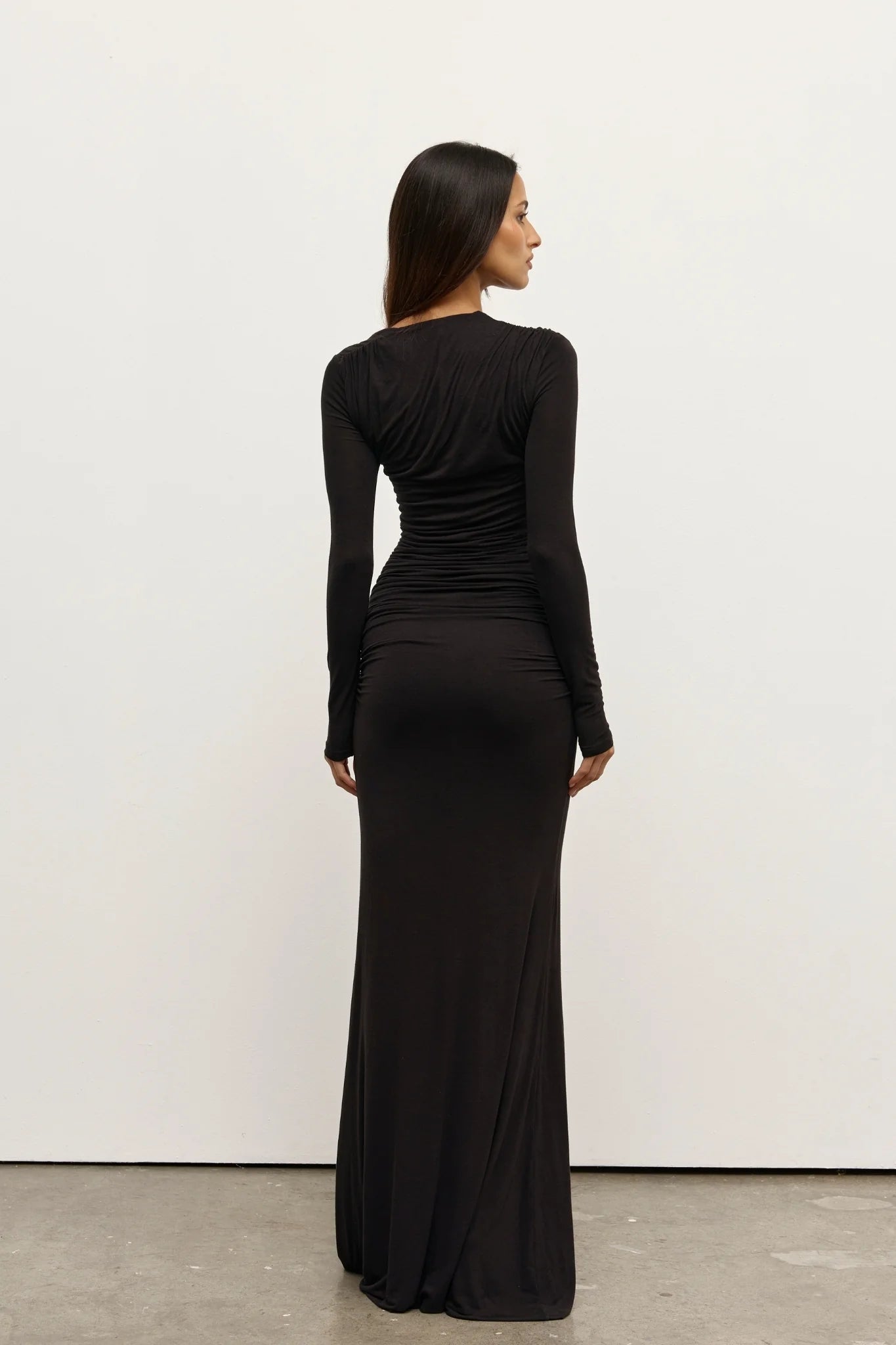Inaya maxi dress, shadow