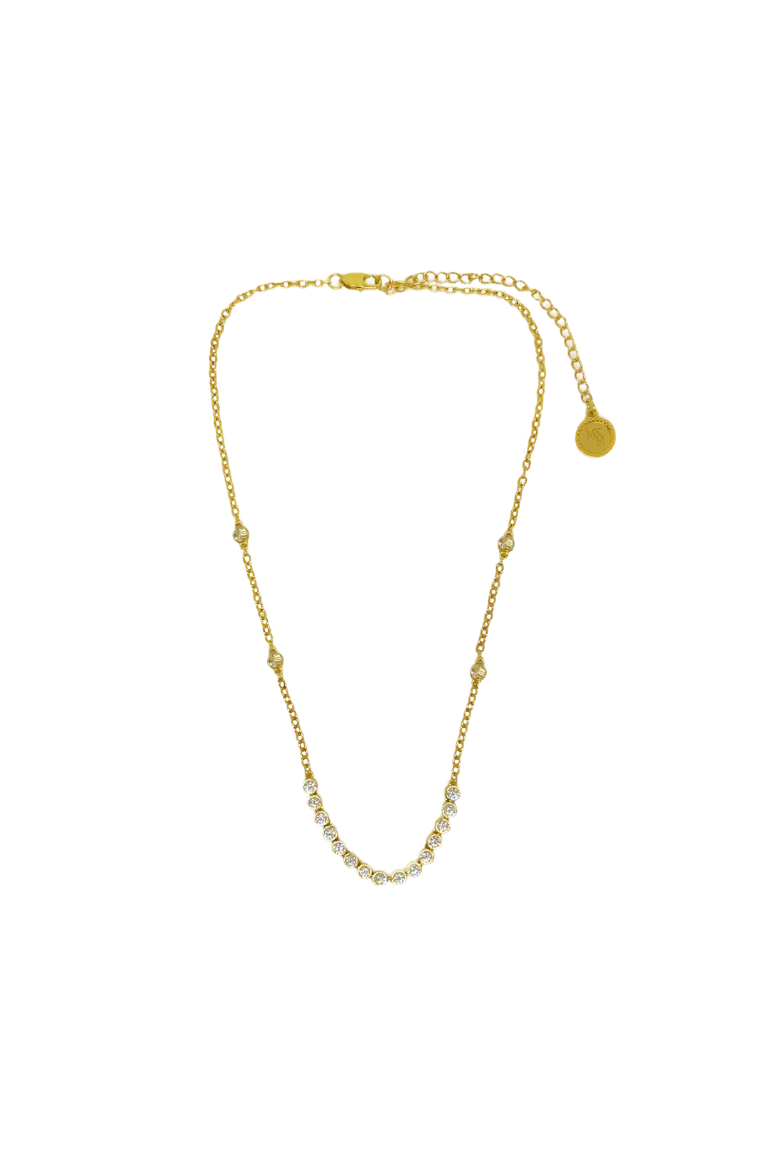 ivy necklace, gold