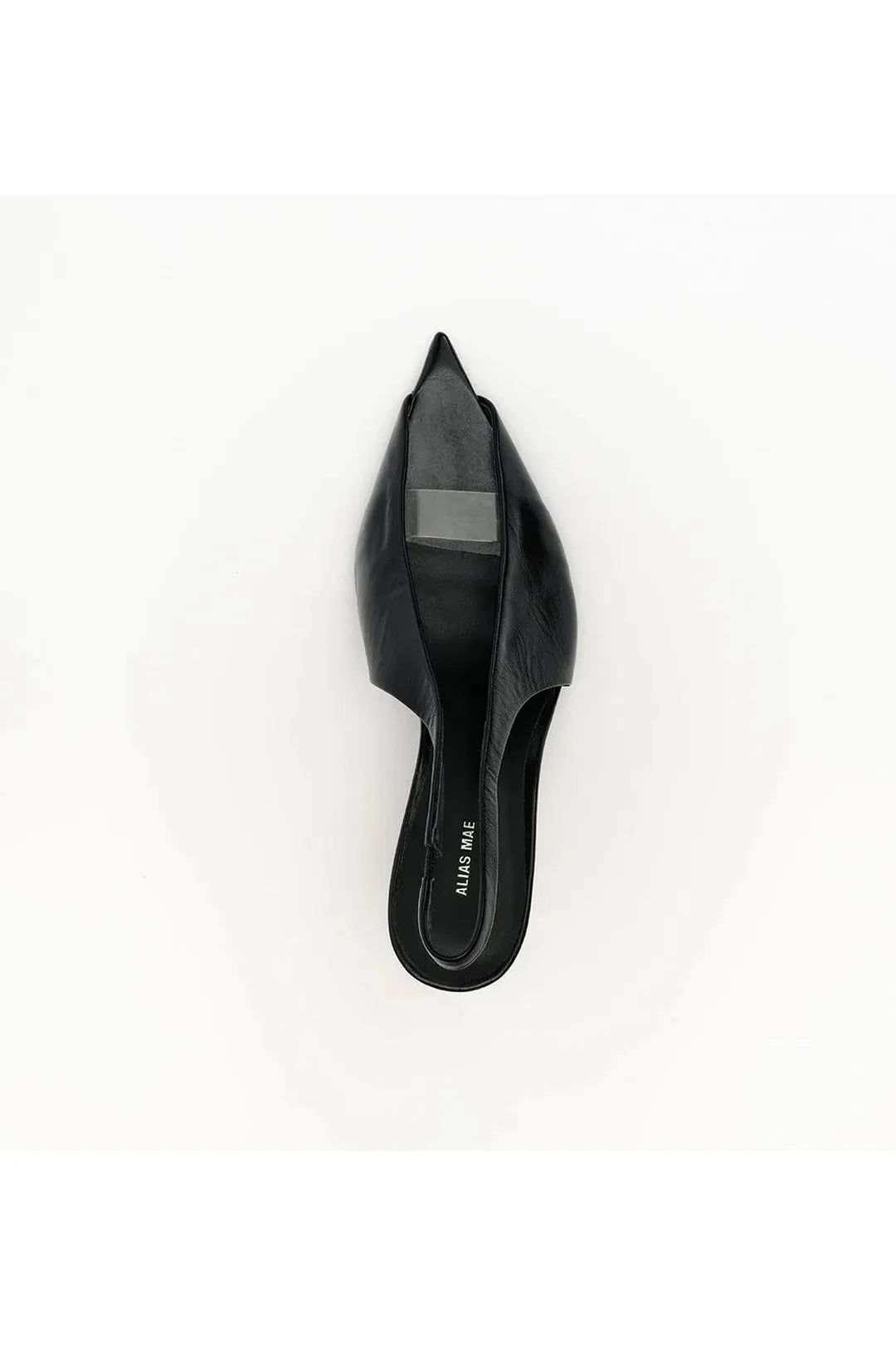 Isobel, black oily crinkle leather