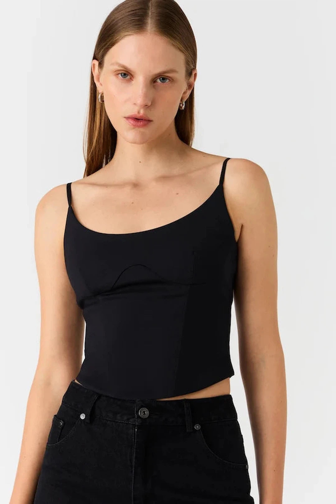 kalina top, black