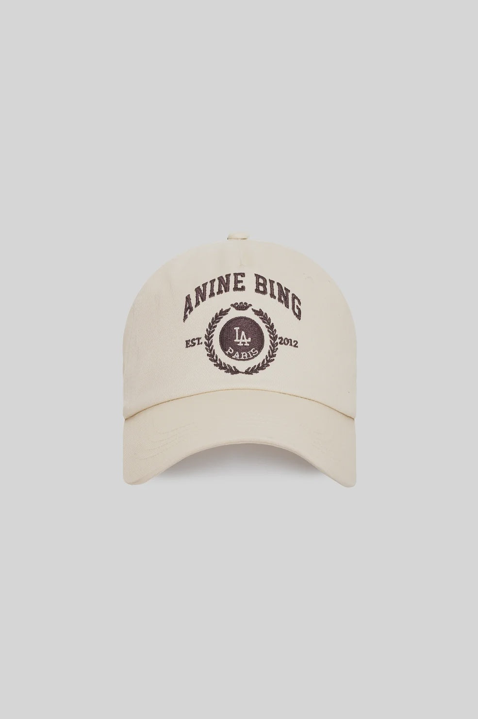 Jeremy Baseball Cap Collegiate, Cream
