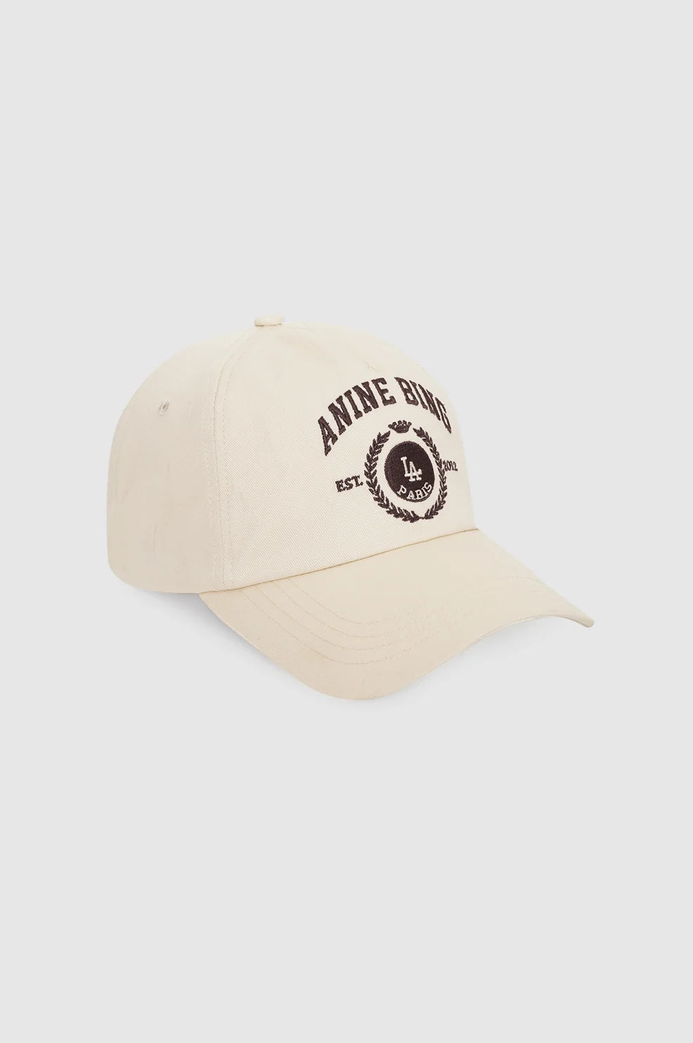 Jeremy Baseball Cap Collegiate, Cream