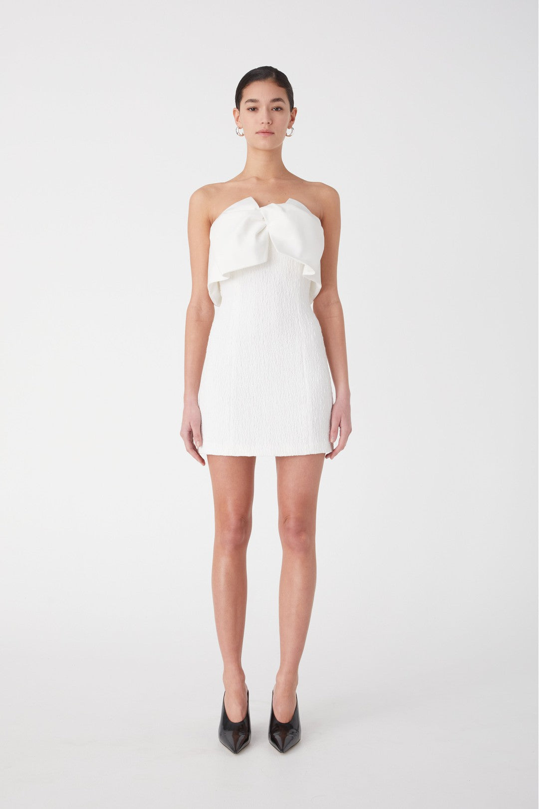 Aria mini dress, white