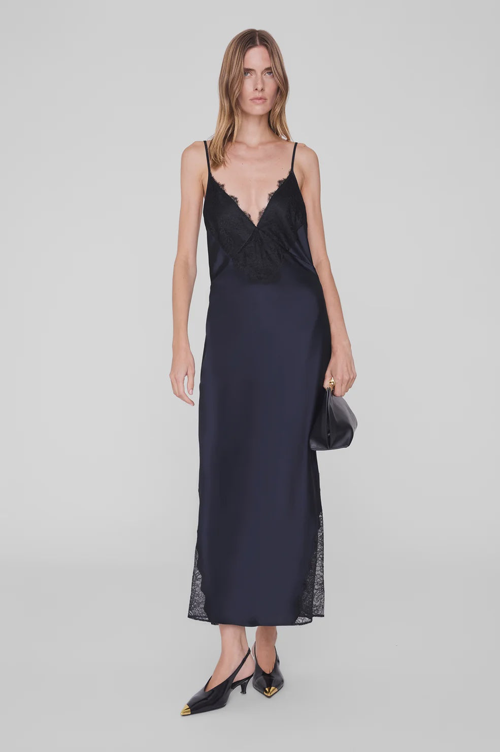 Judy Dress,  Navy and Black