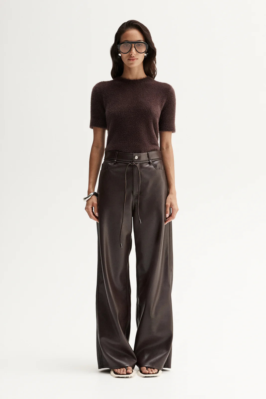 Mochi knit tee, shiraz