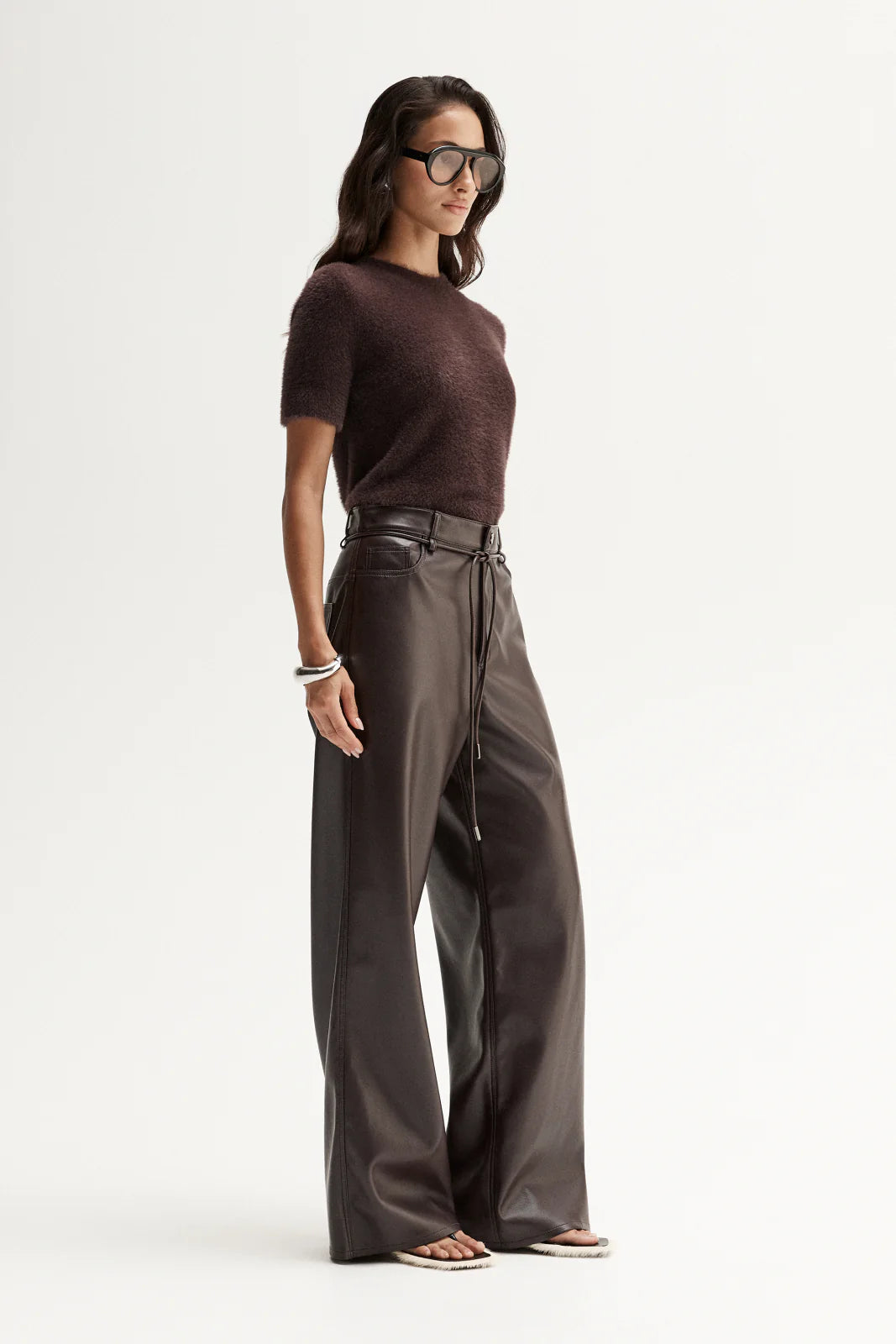 Mochi knit tee, shiraz