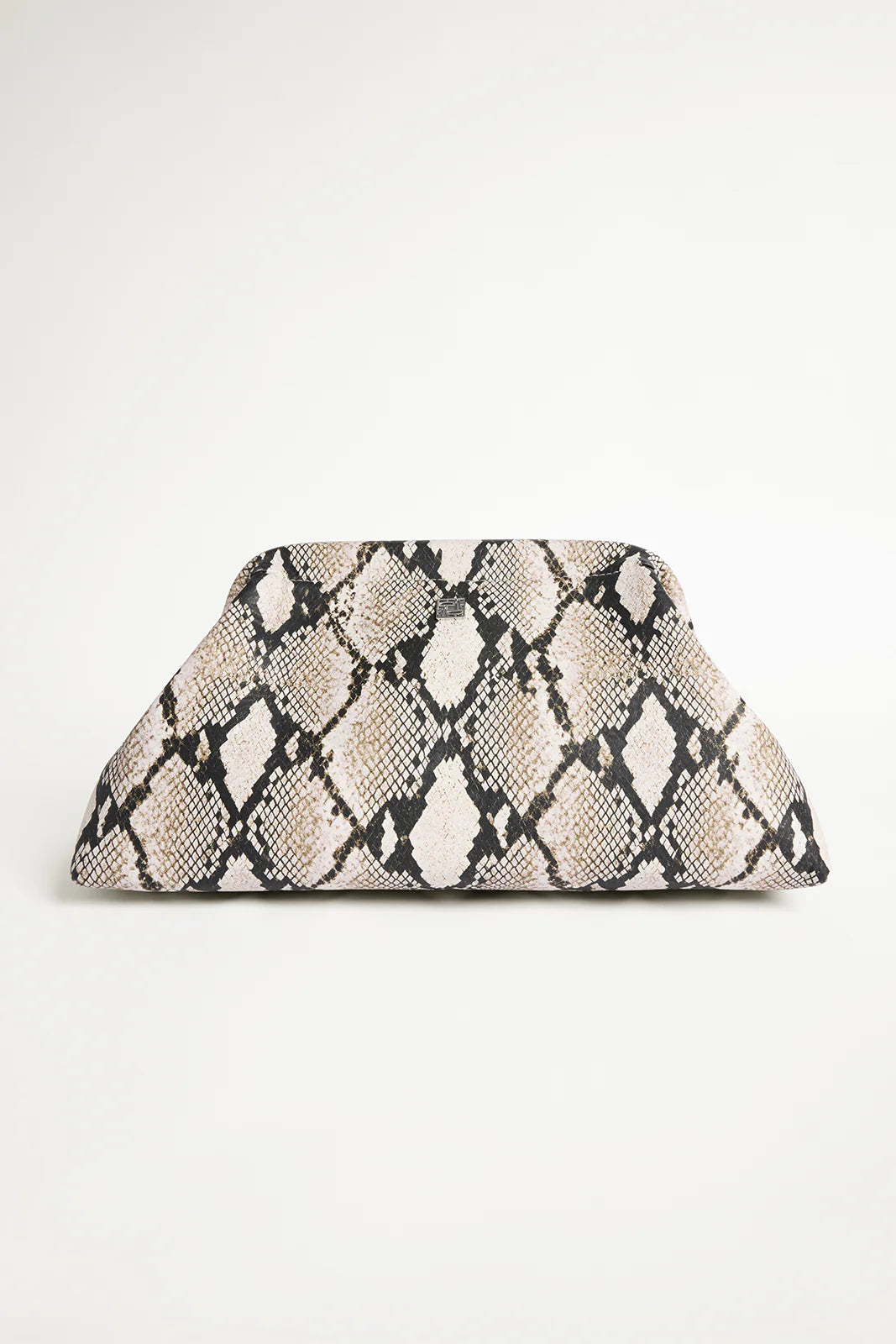 Viper clutch, snake print