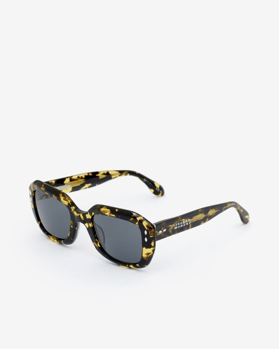 LILY SUNGLASSES, YELLOW HAVANA