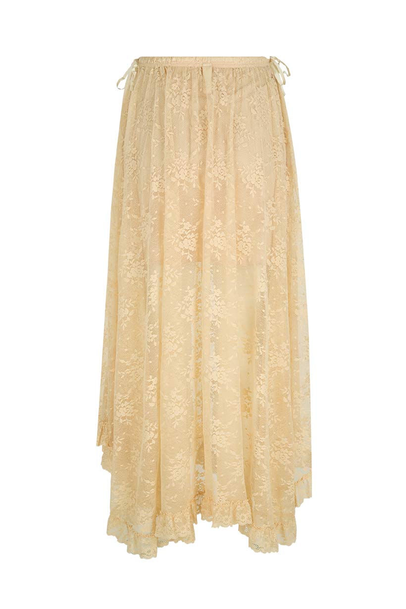 Labyrinth Lace Maxi Skirt