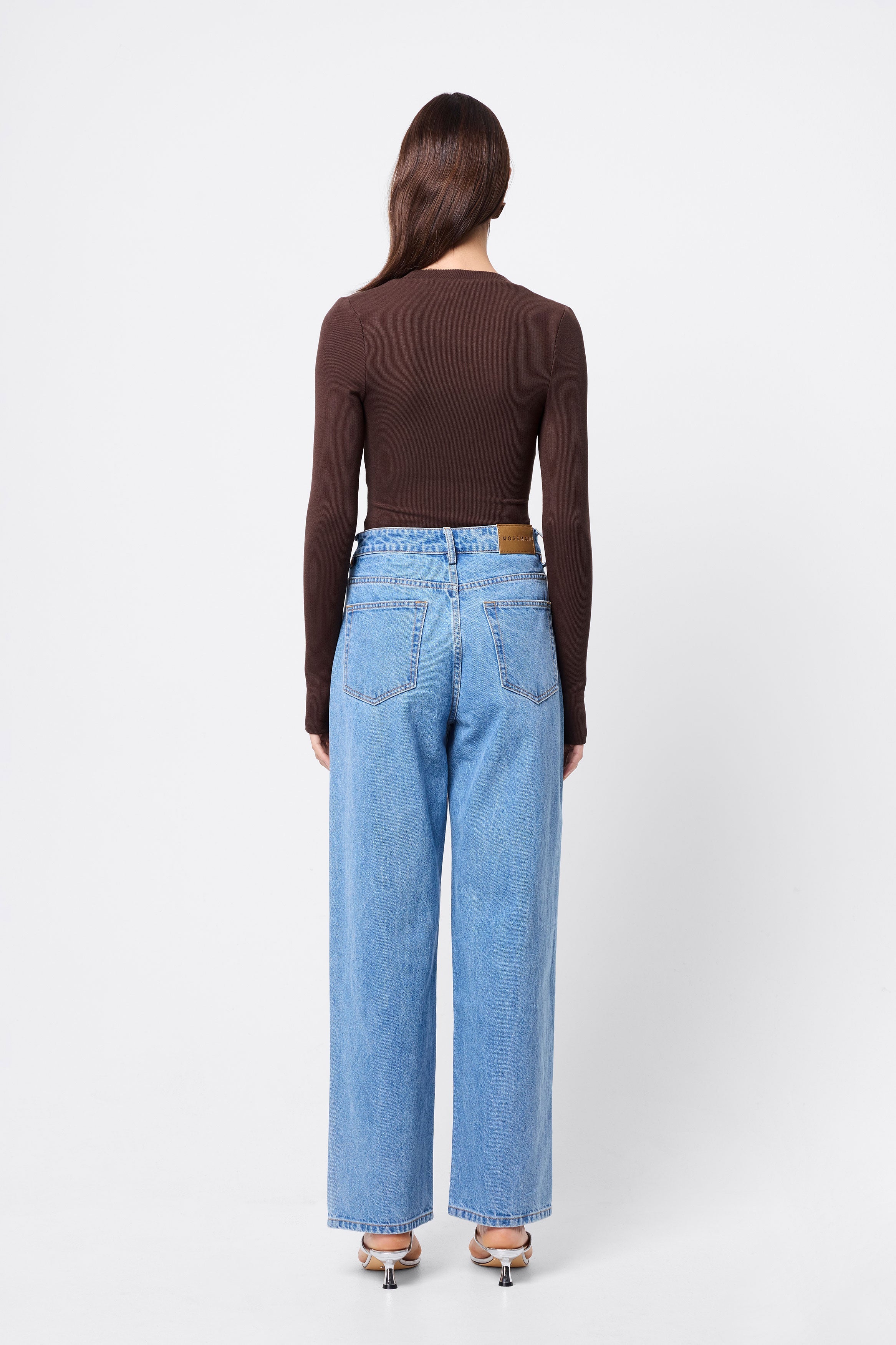 Lincoln top, chocolate