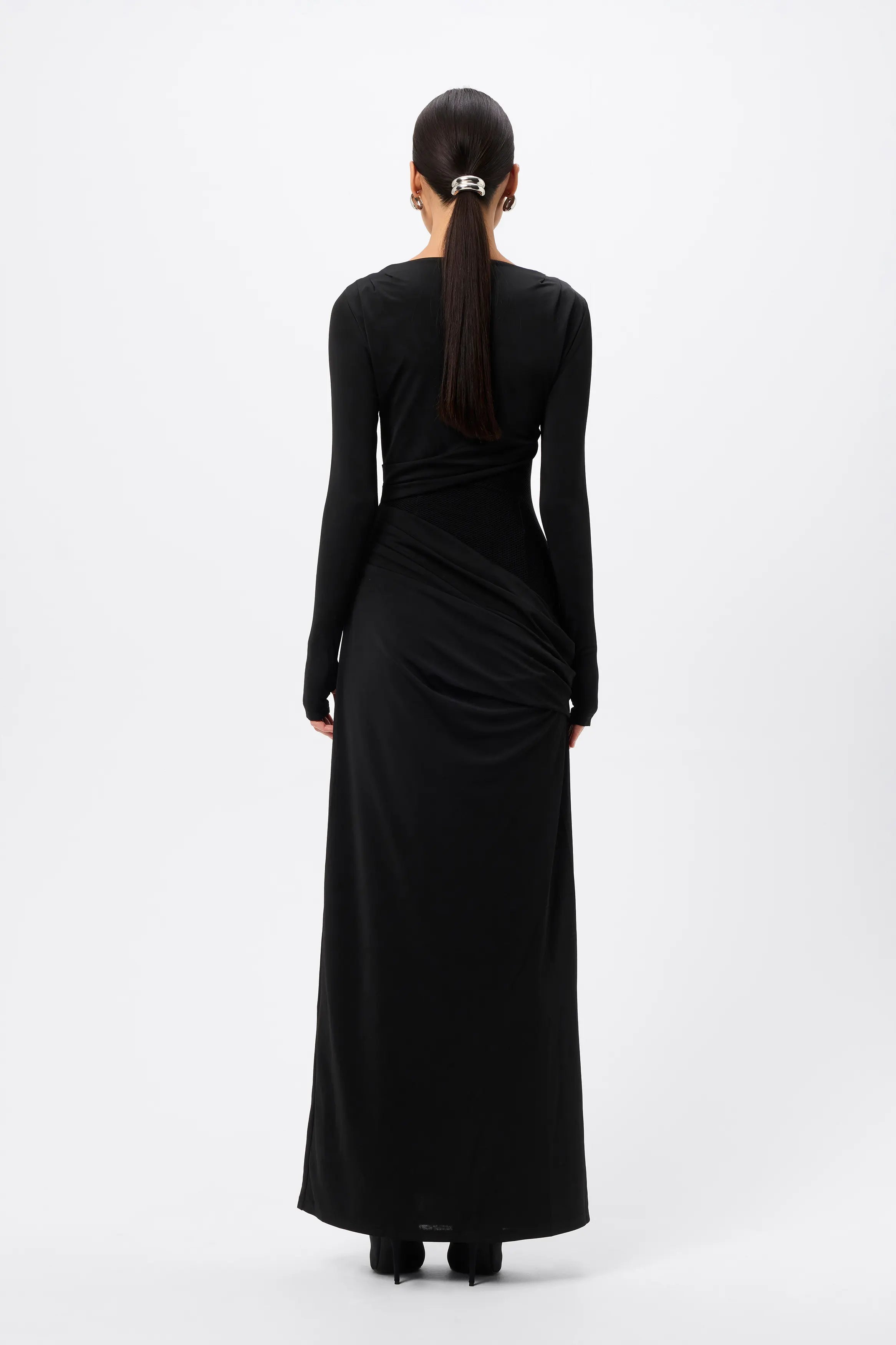 Lure maxi dress, black