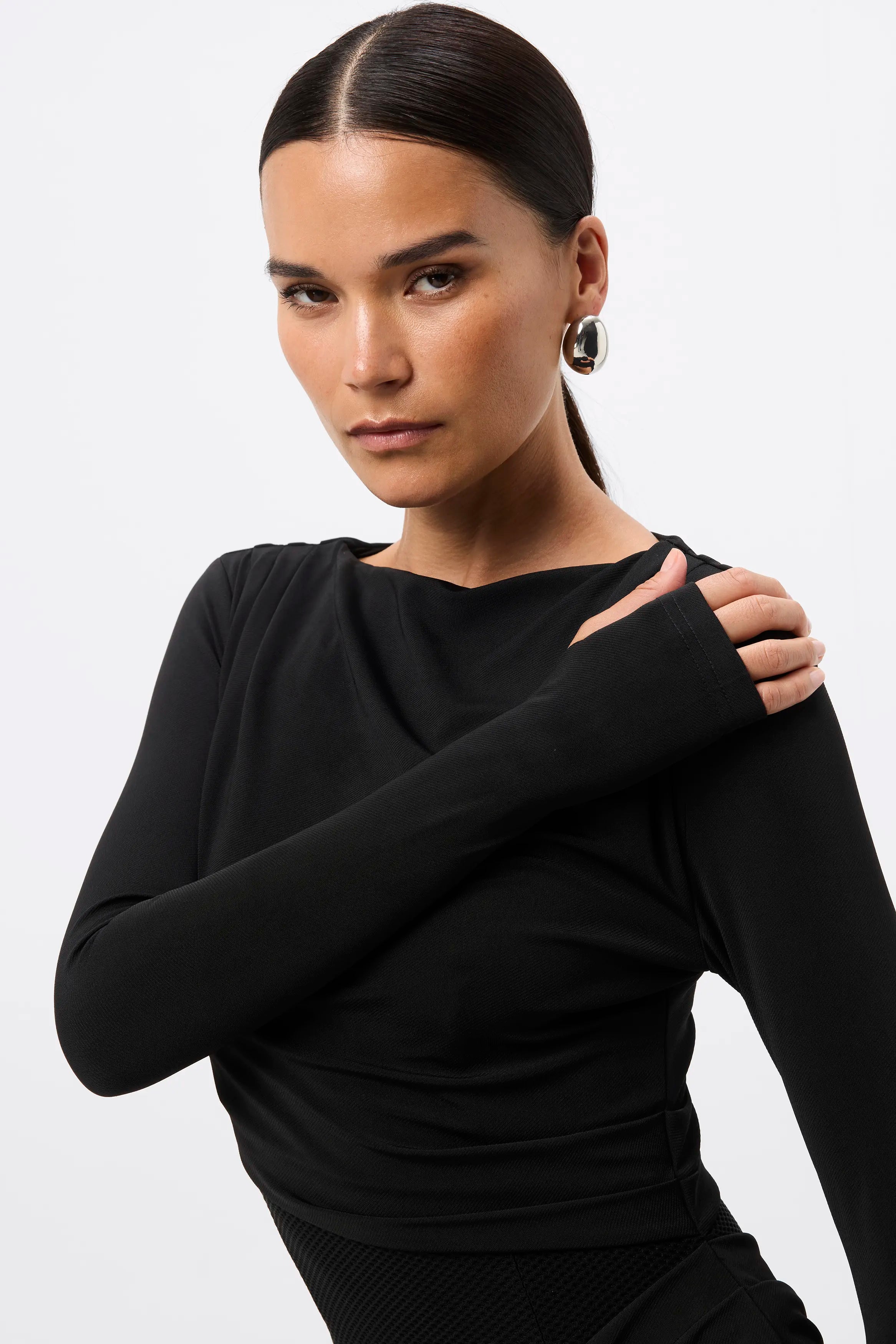 Lure maxi dress, black