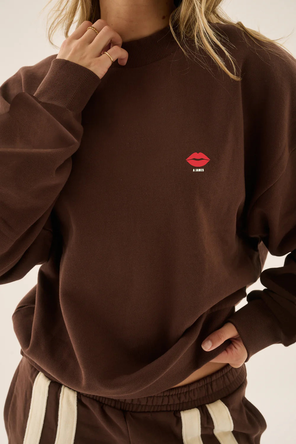 Cuba Cola sweatshirt, dark chocolate