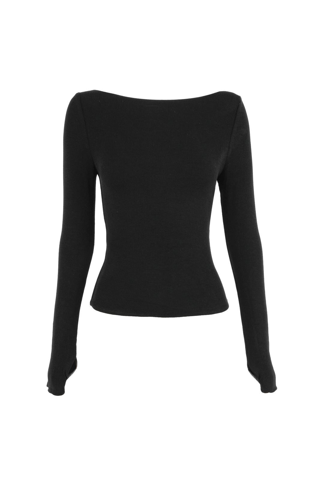 Camden top, black