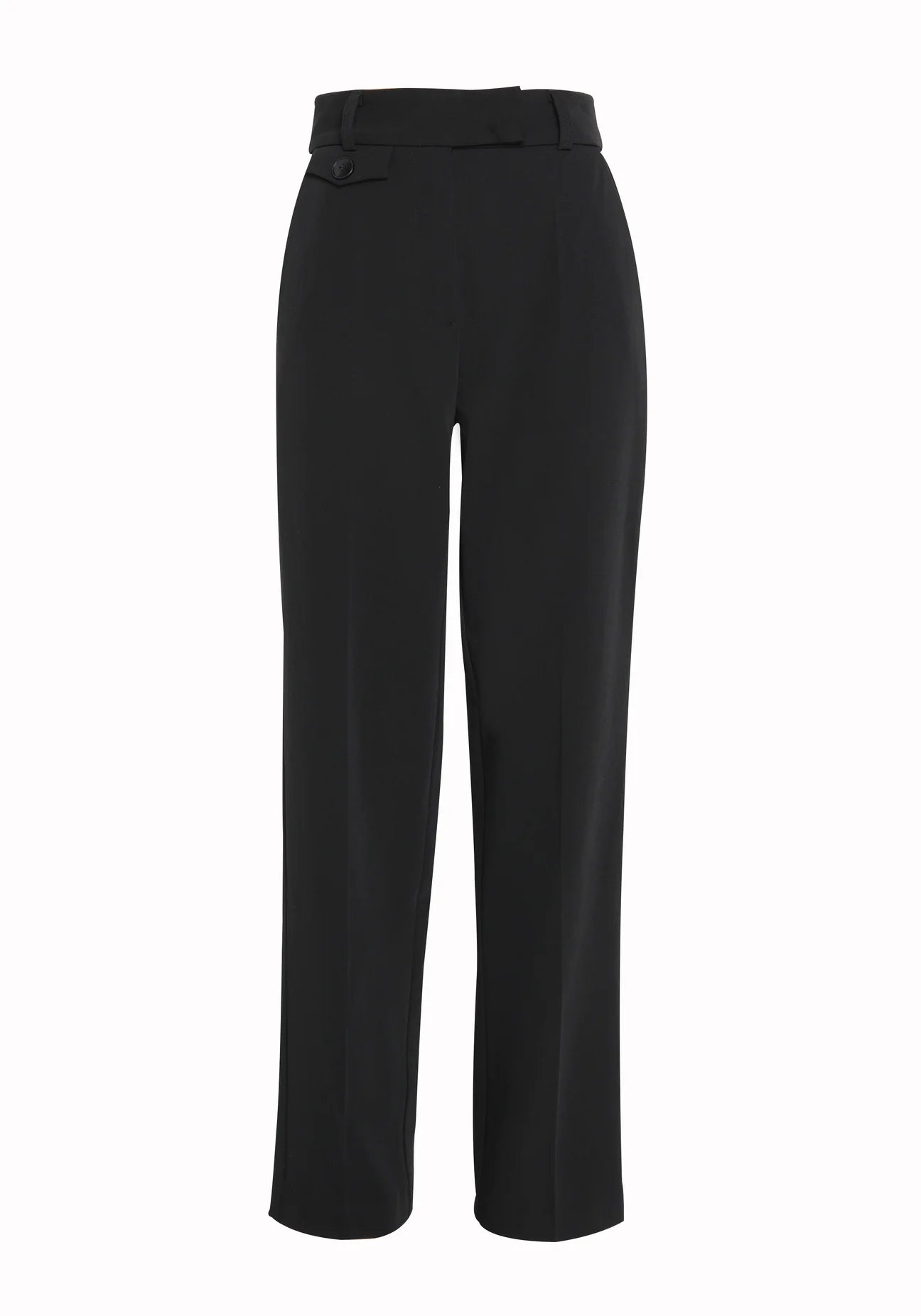 boston straight leg pant, black