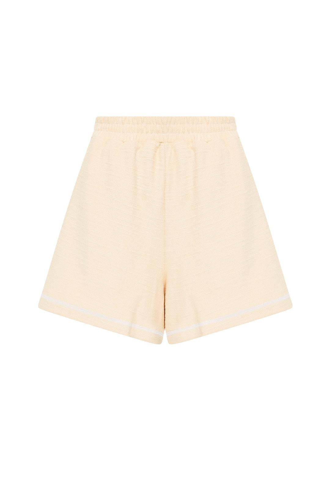 Sutton short, cream