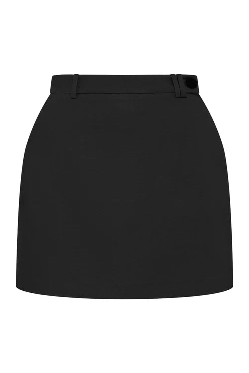 Thea mini skirt, black