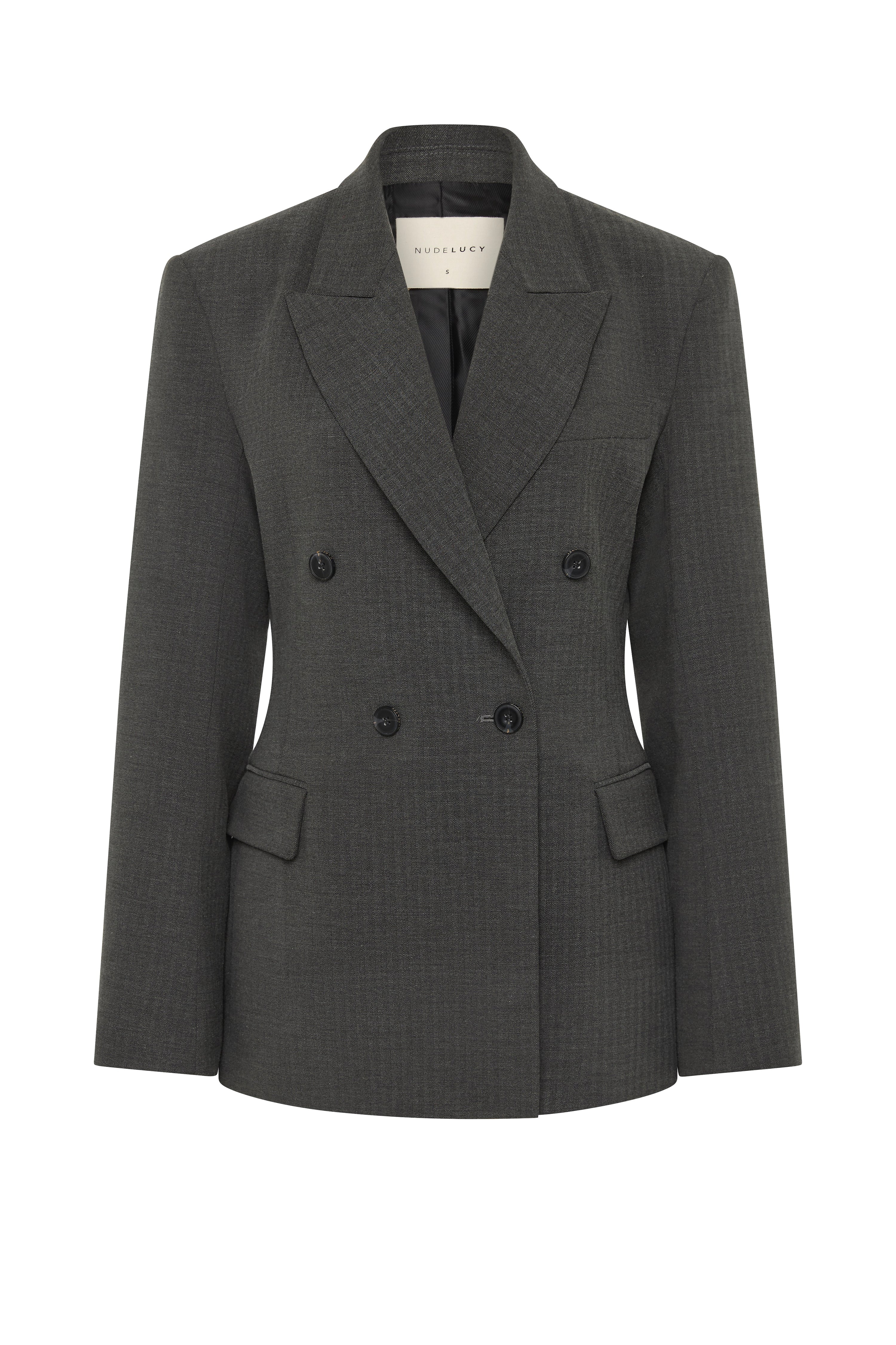 Fosca blazer, charcoal