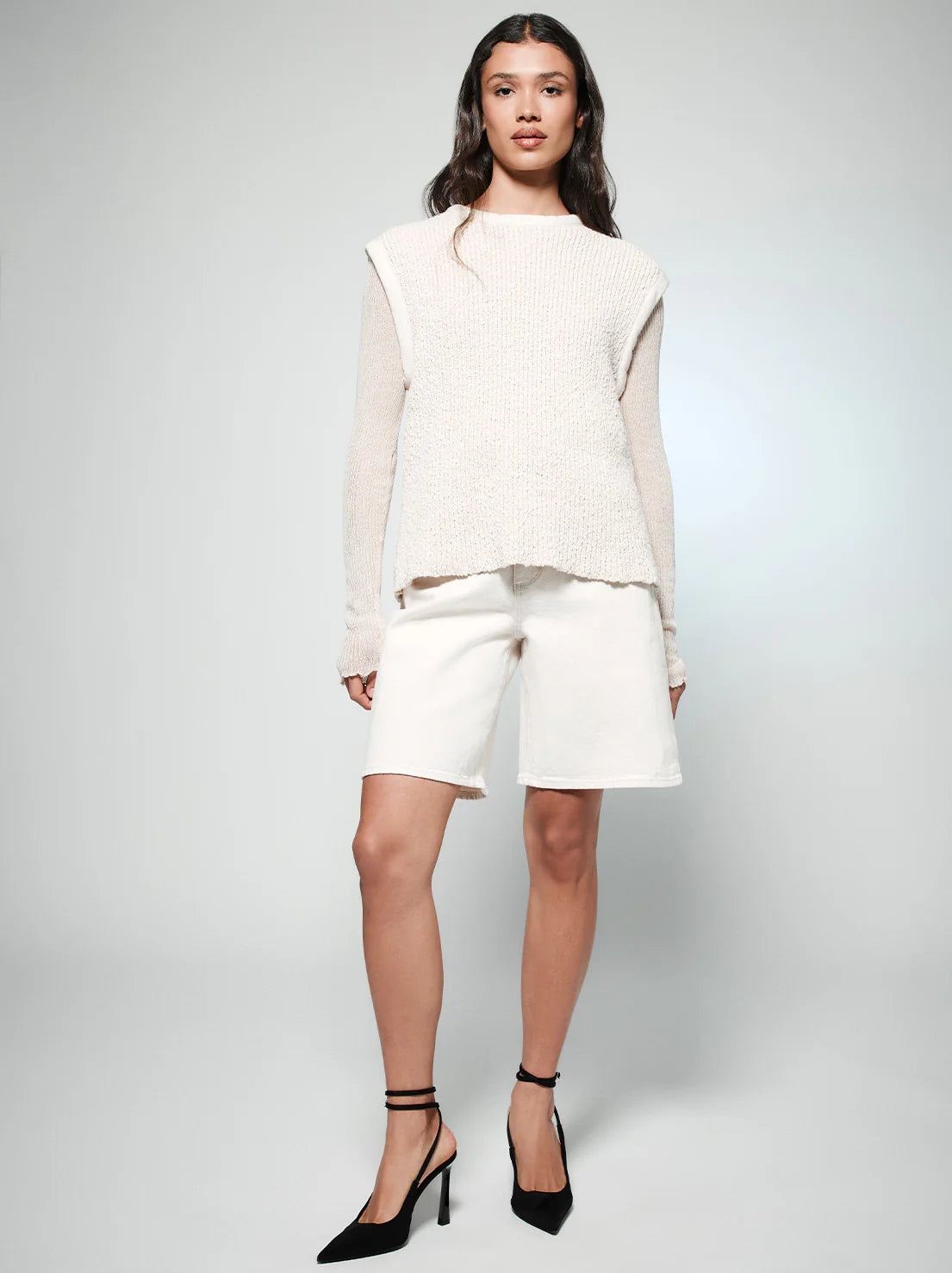 Phoebe short, cream
