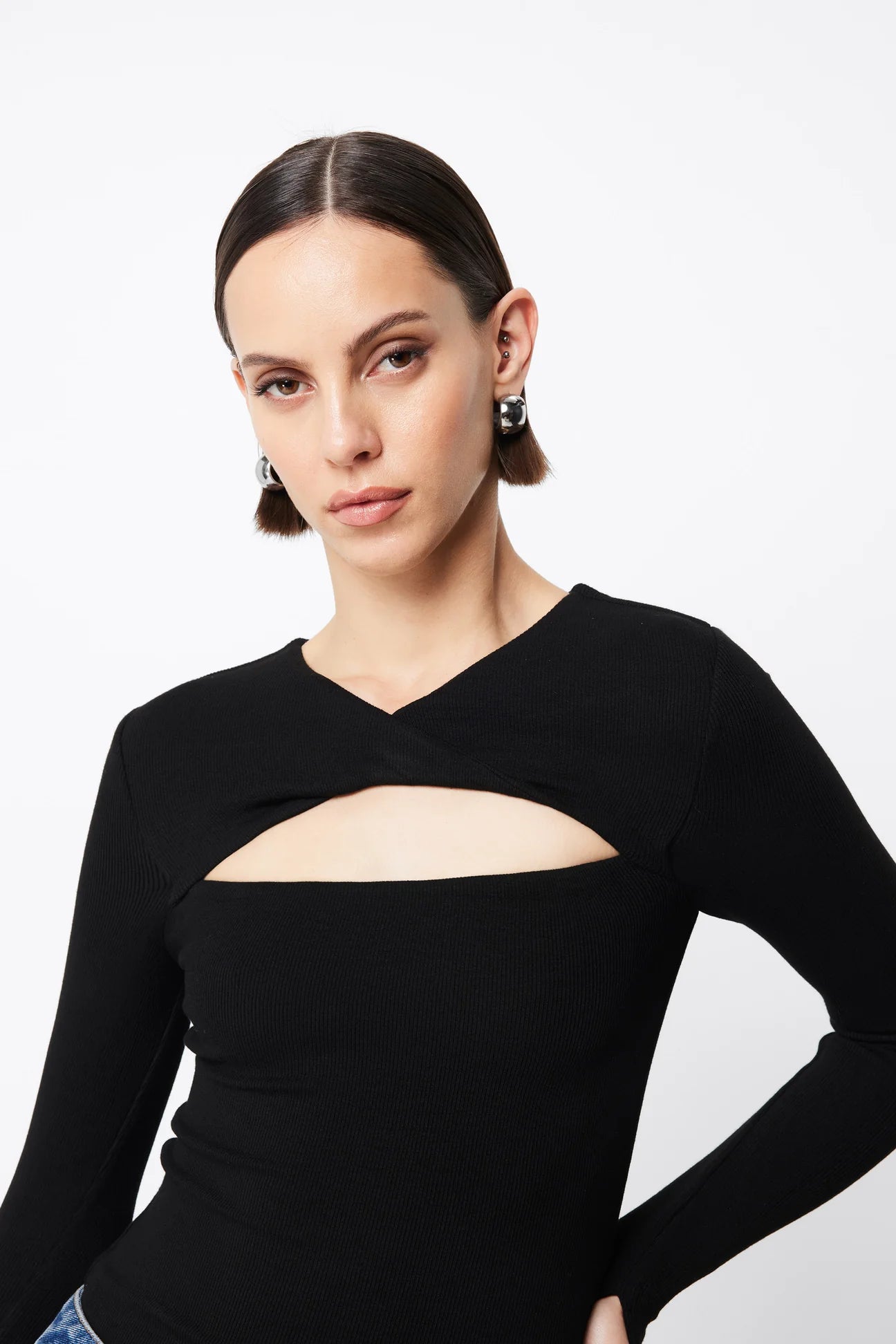 nolita top, black