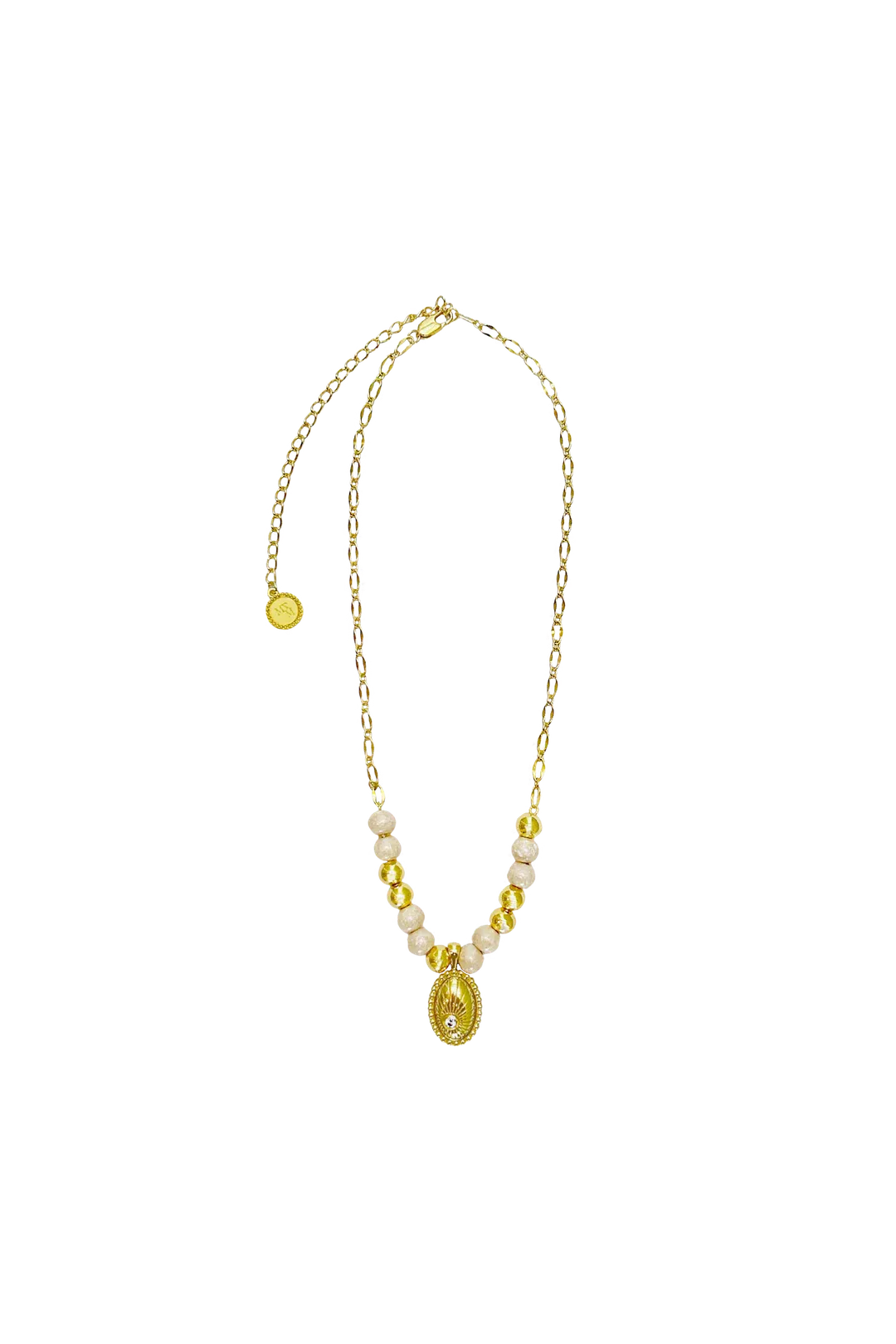 ophelia necklace, gold