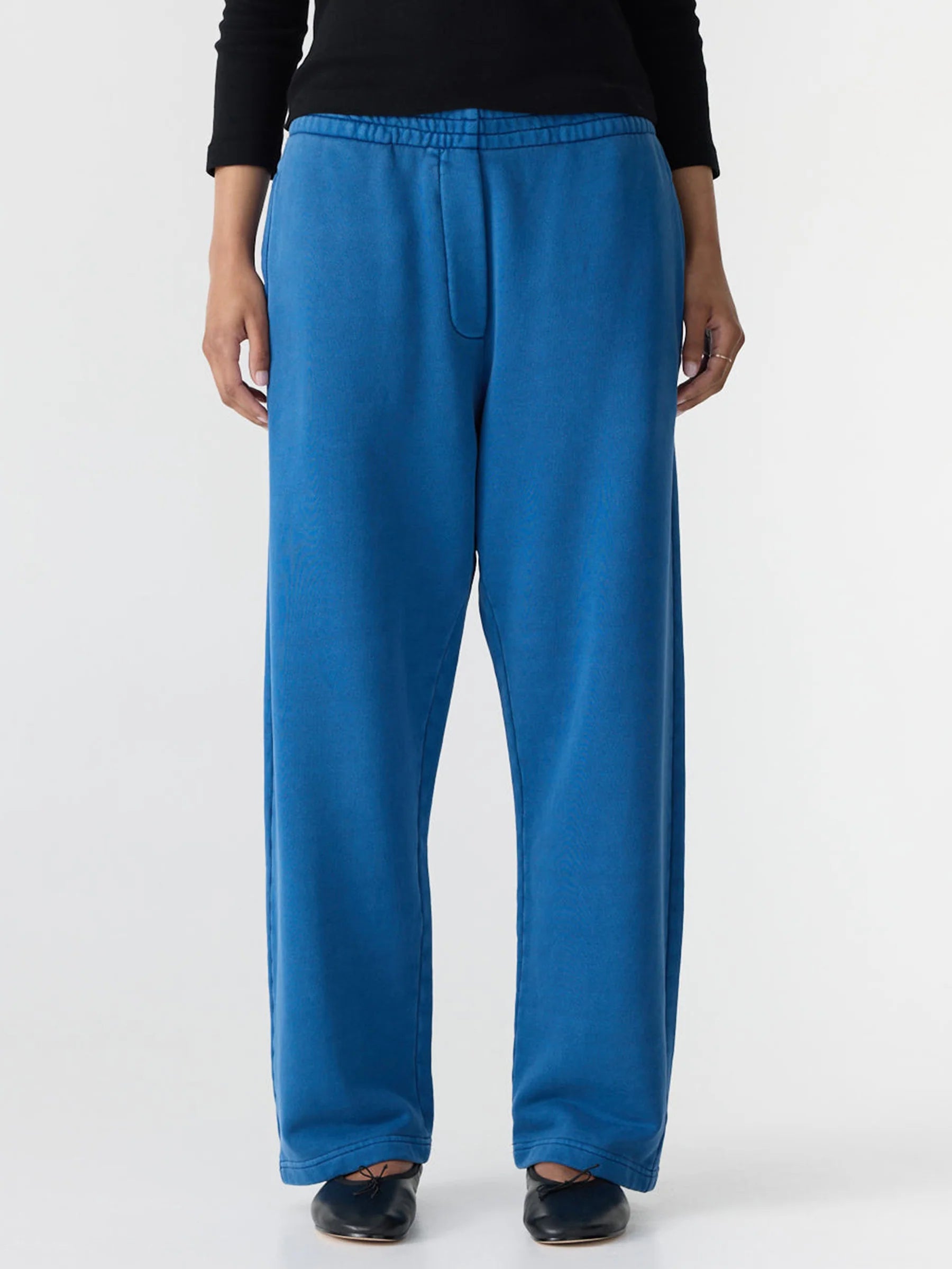 Universal fleece trackpant, pigment classic blue