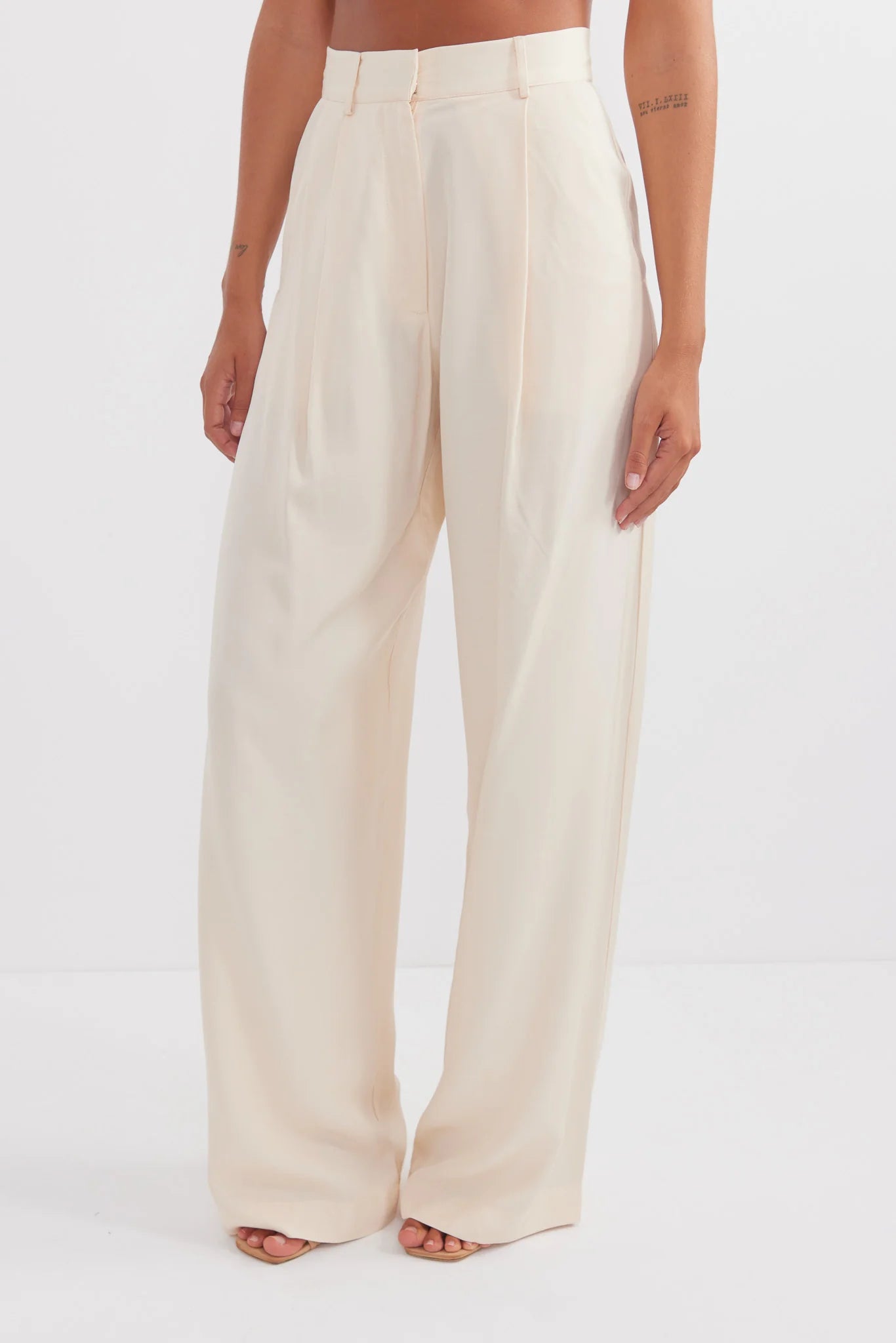 Apertif trouser, marzipan