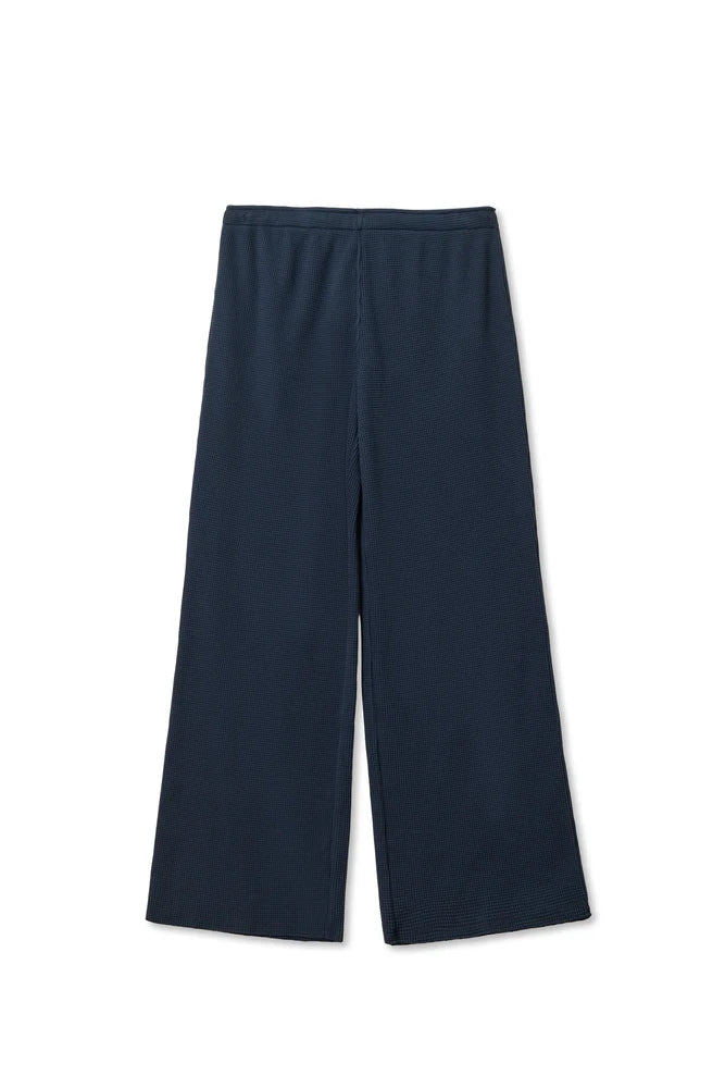 Shane waffle pants, navy