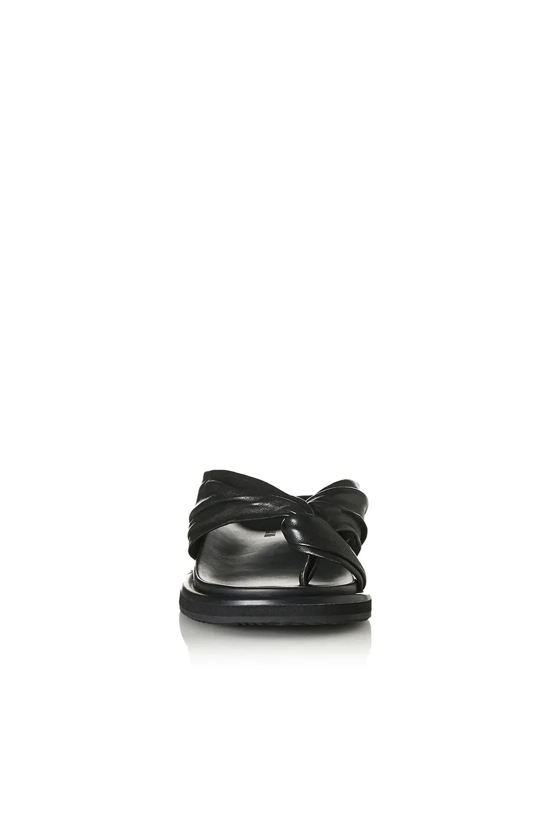 Paola, black leather