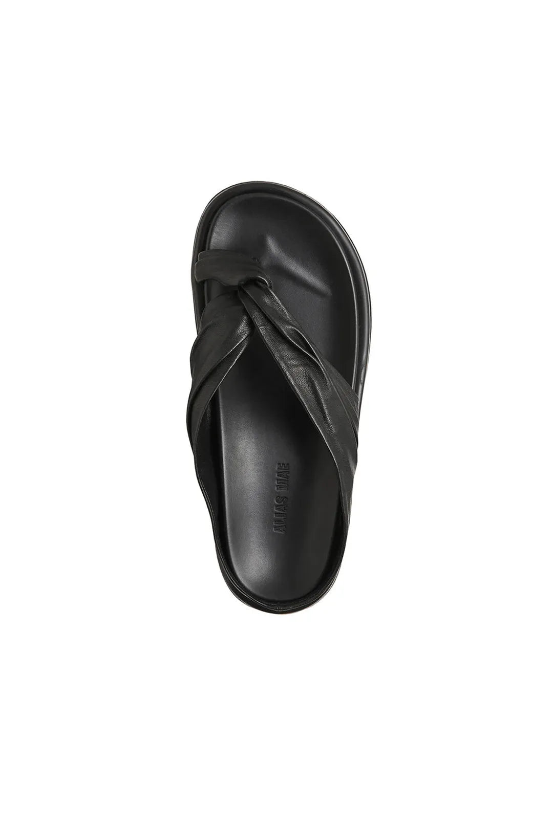 Paola, black leather
