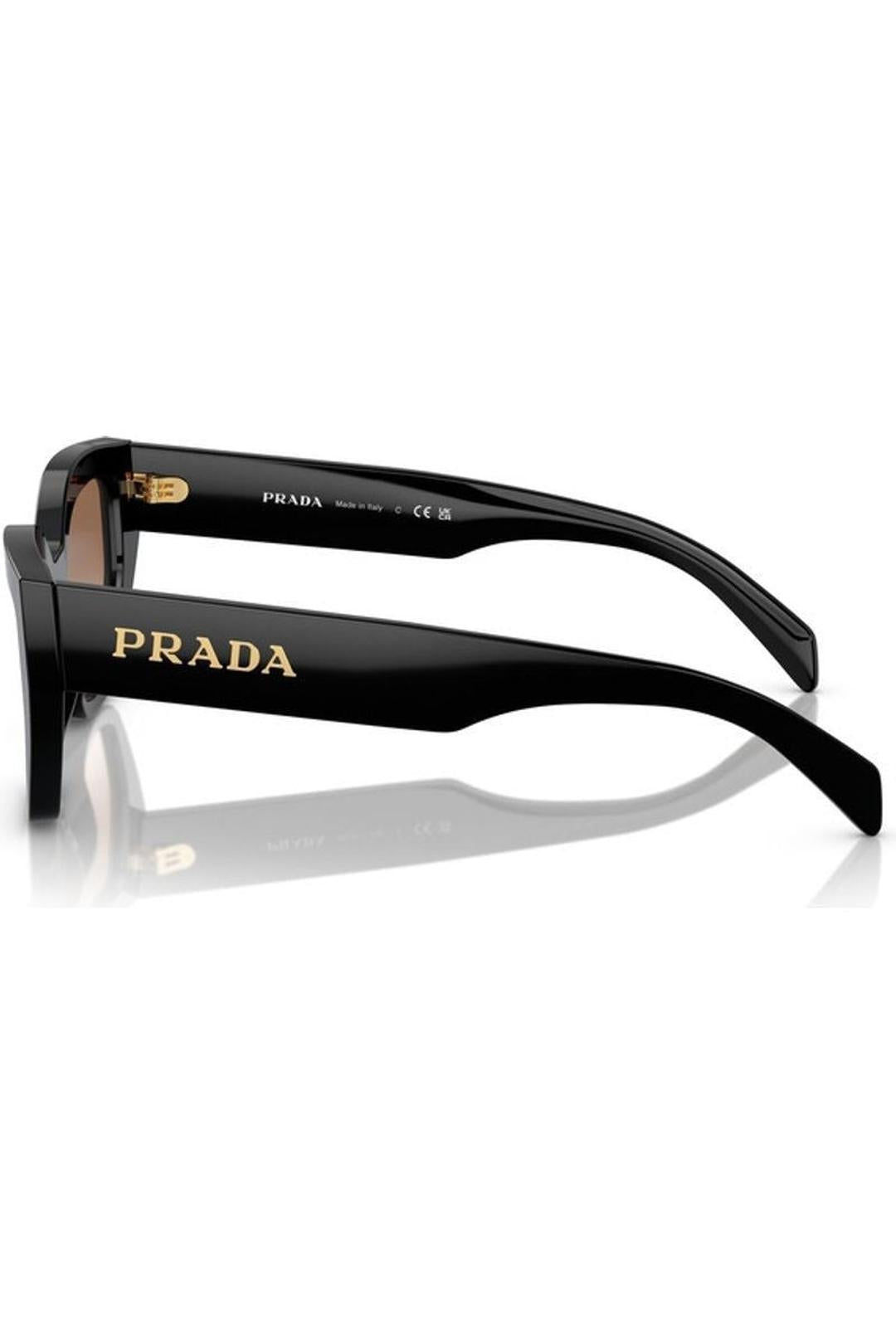 Prada PR A09S, black w/brown gradient