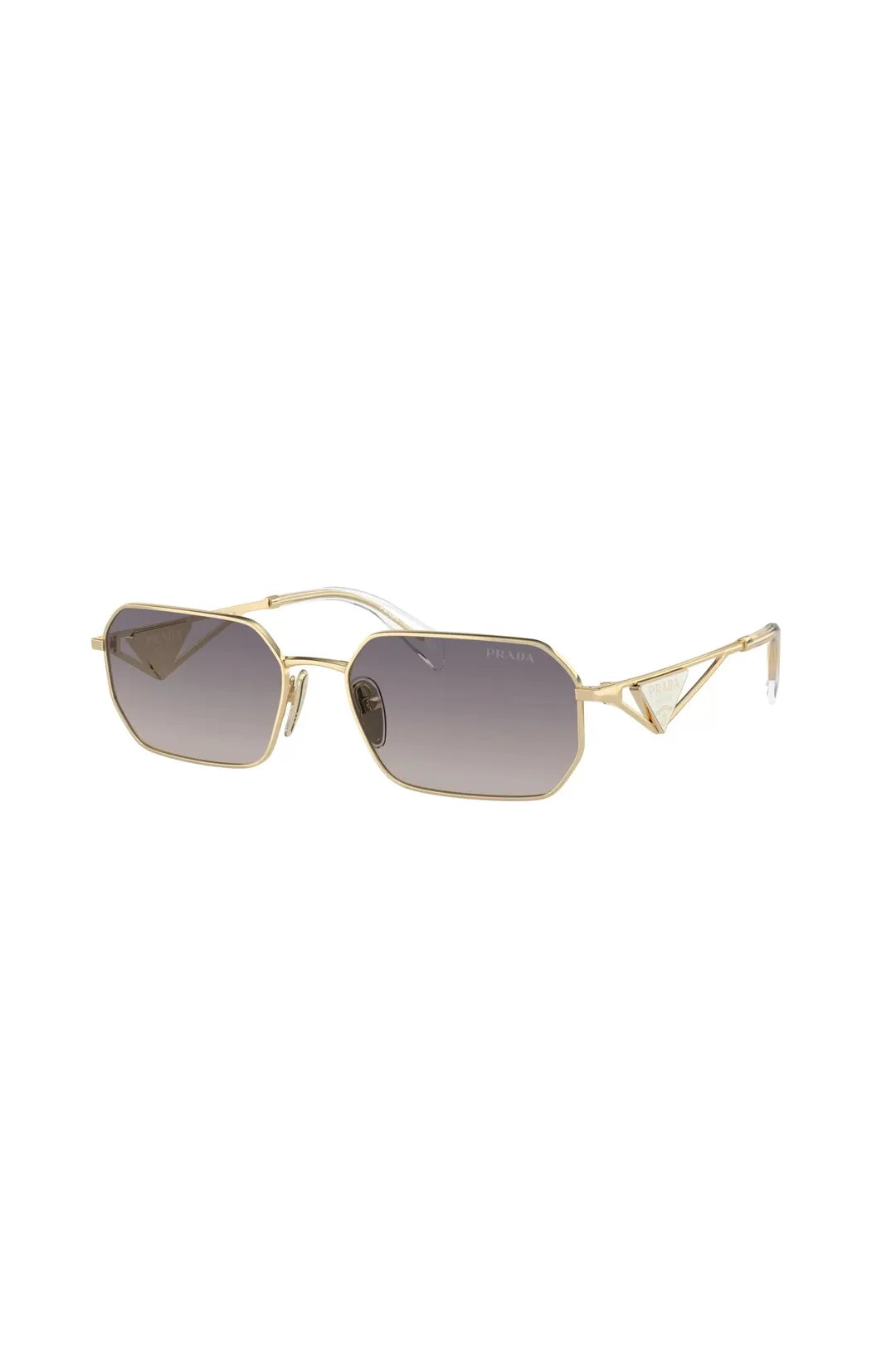 Prada PR A51S, gold w/ gradient blue