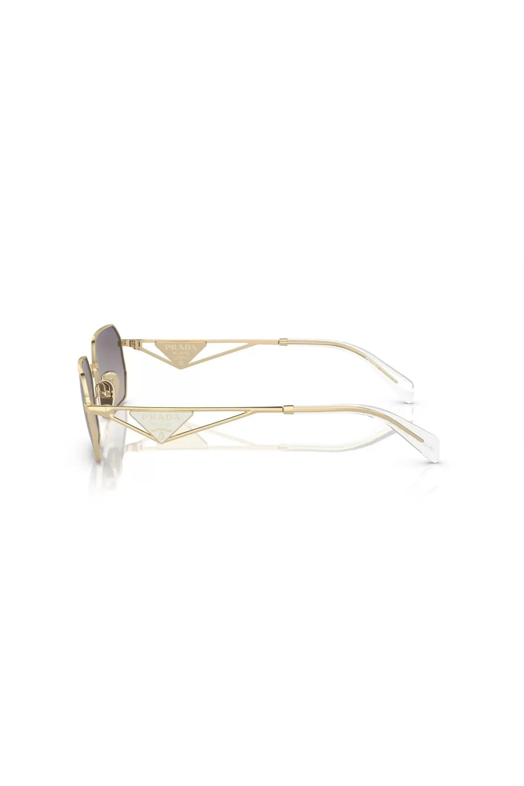 Prada PR A51S, gold w/ gradient blue