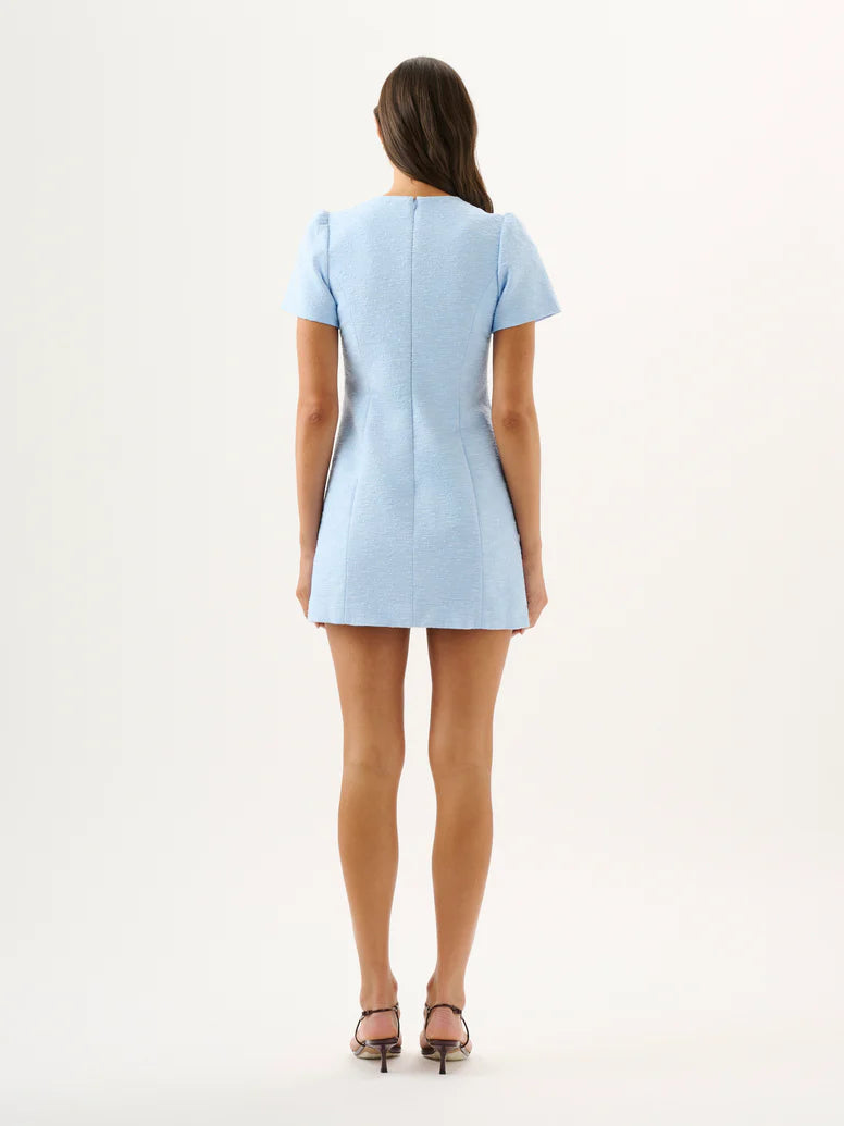 Helena dress, bluebell