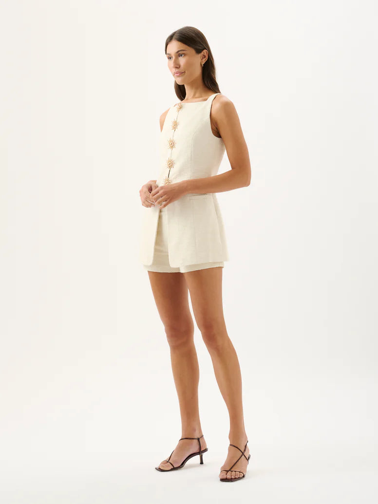 Estella vest, Ivory