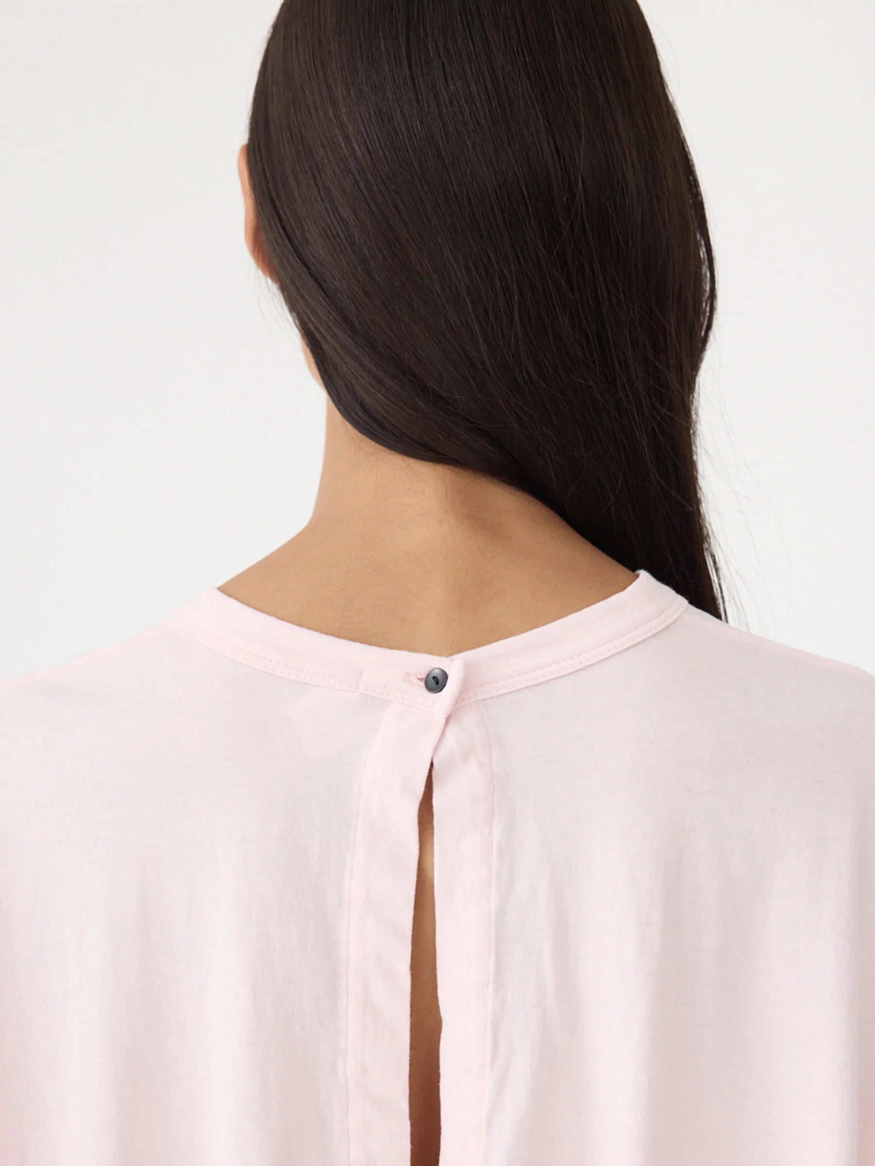 Circle t shirt, powder pink