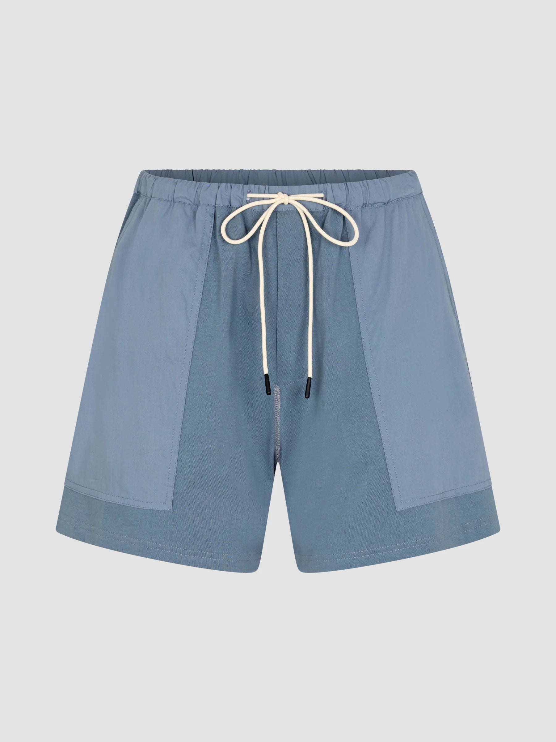 Midweight pocket shorts II, steel blue
