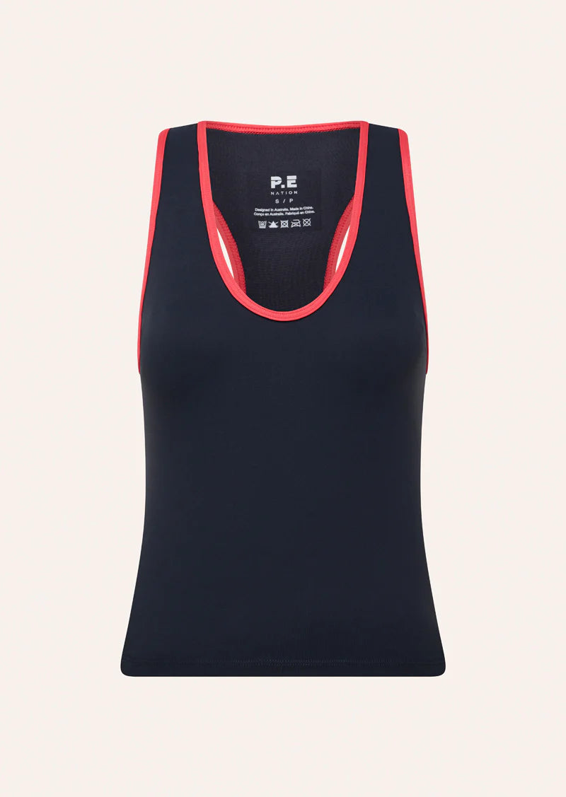 renewal tank, marine blue/strawberry