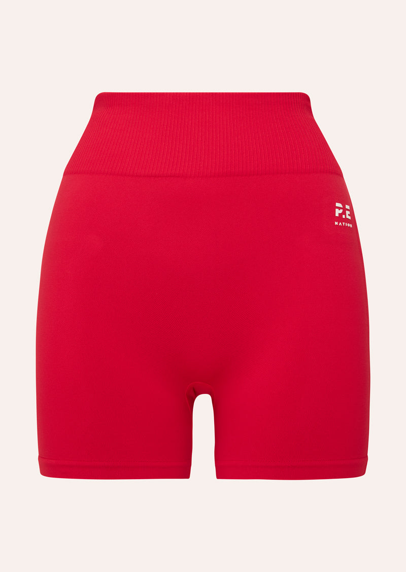 Restore seamless 5 inch bike short, strawberry