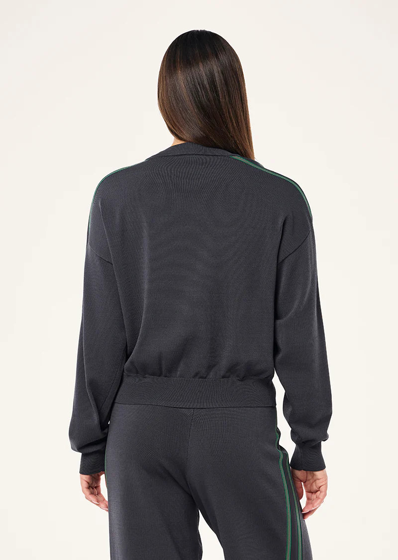 Retreat knit jumper, caviar