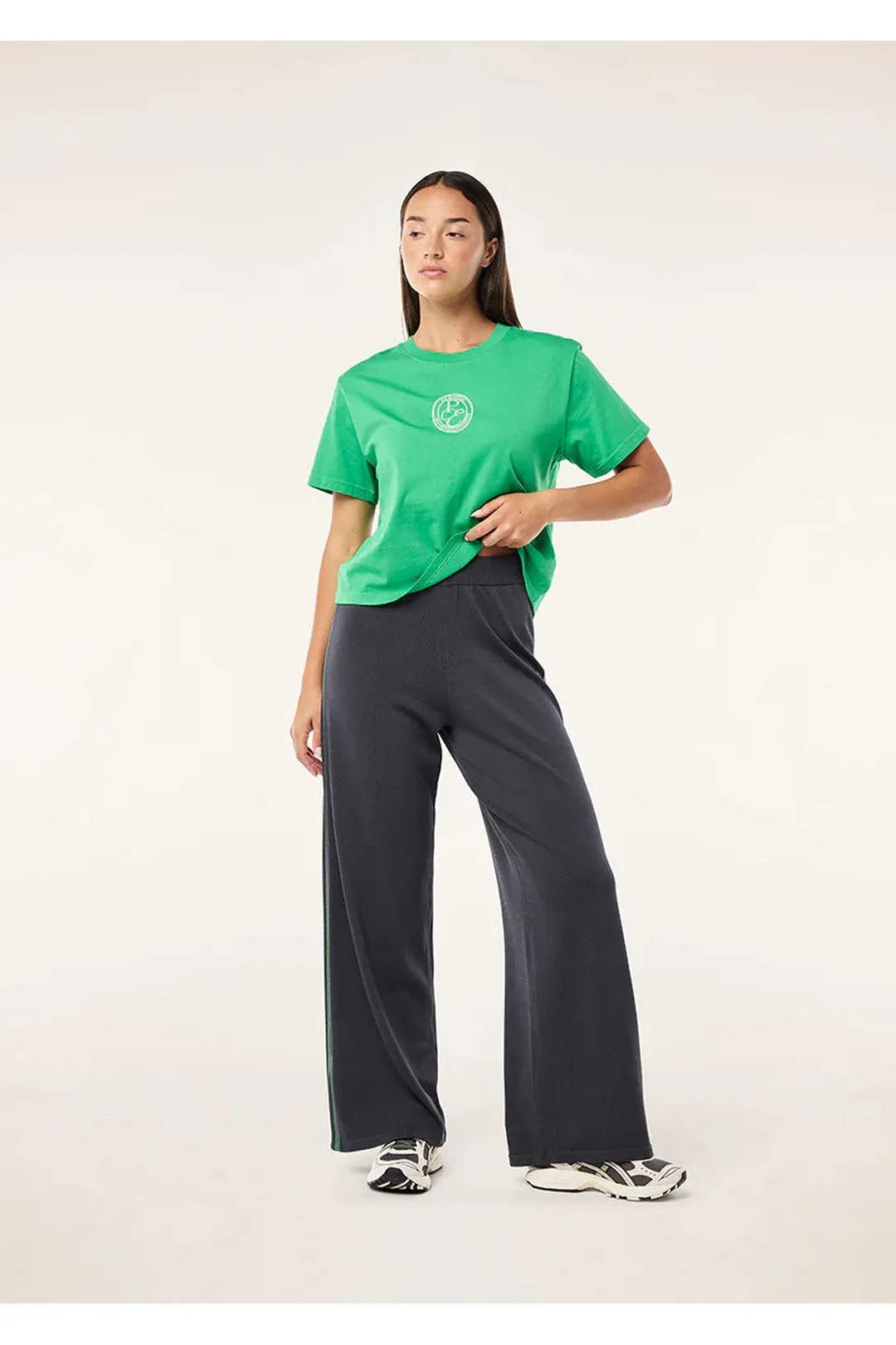retreat knit pant, caviar