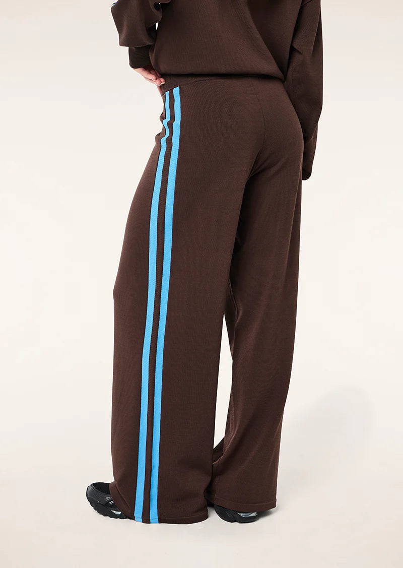 Retreat knit pant, coffee/marina