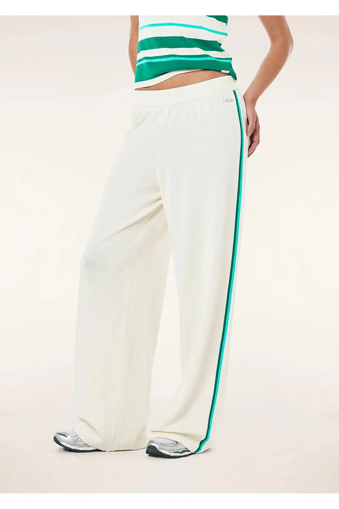 Retreat knit pant, whisper white