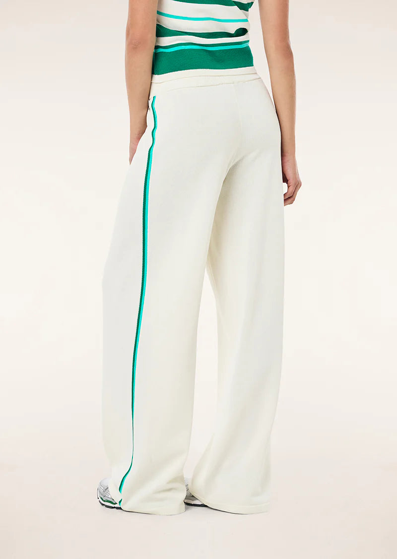 Retreat knit pant, whisper white