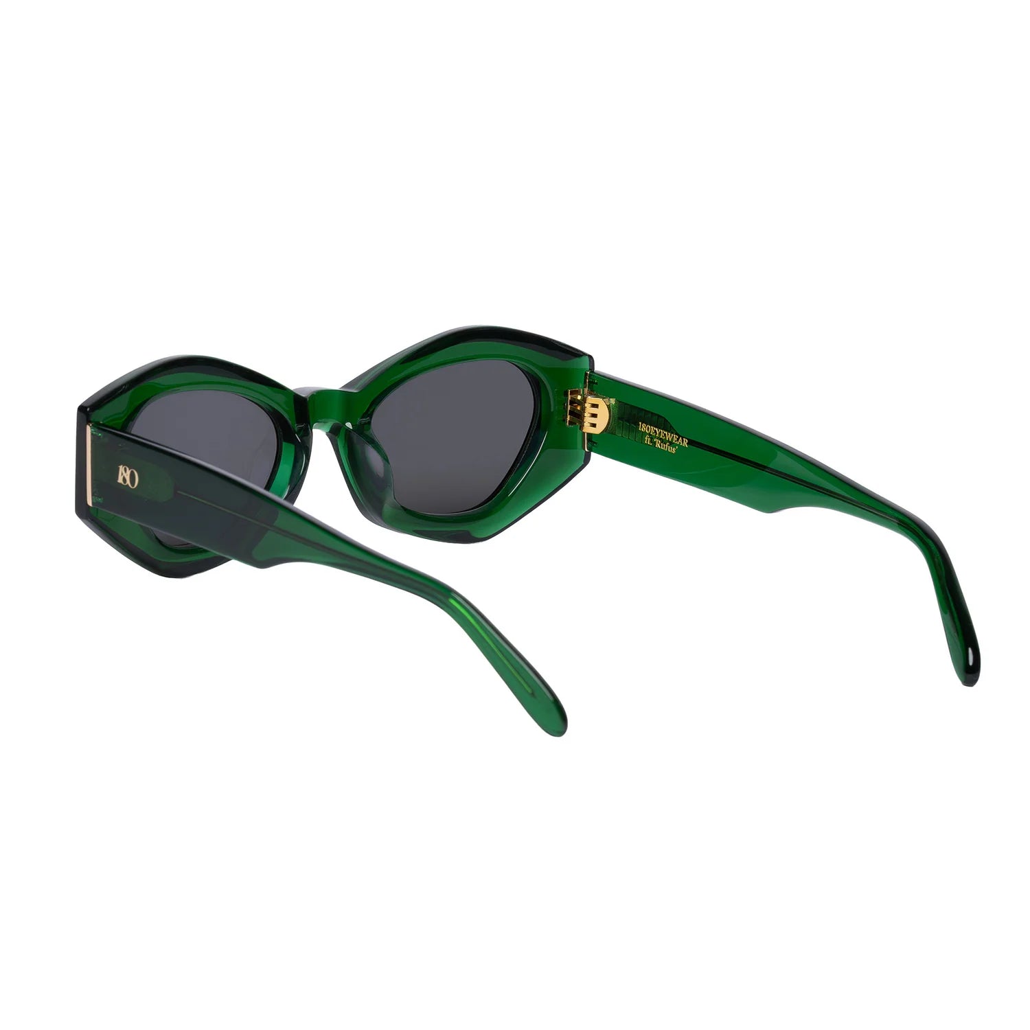 Rufus ft transparent green w/black lens