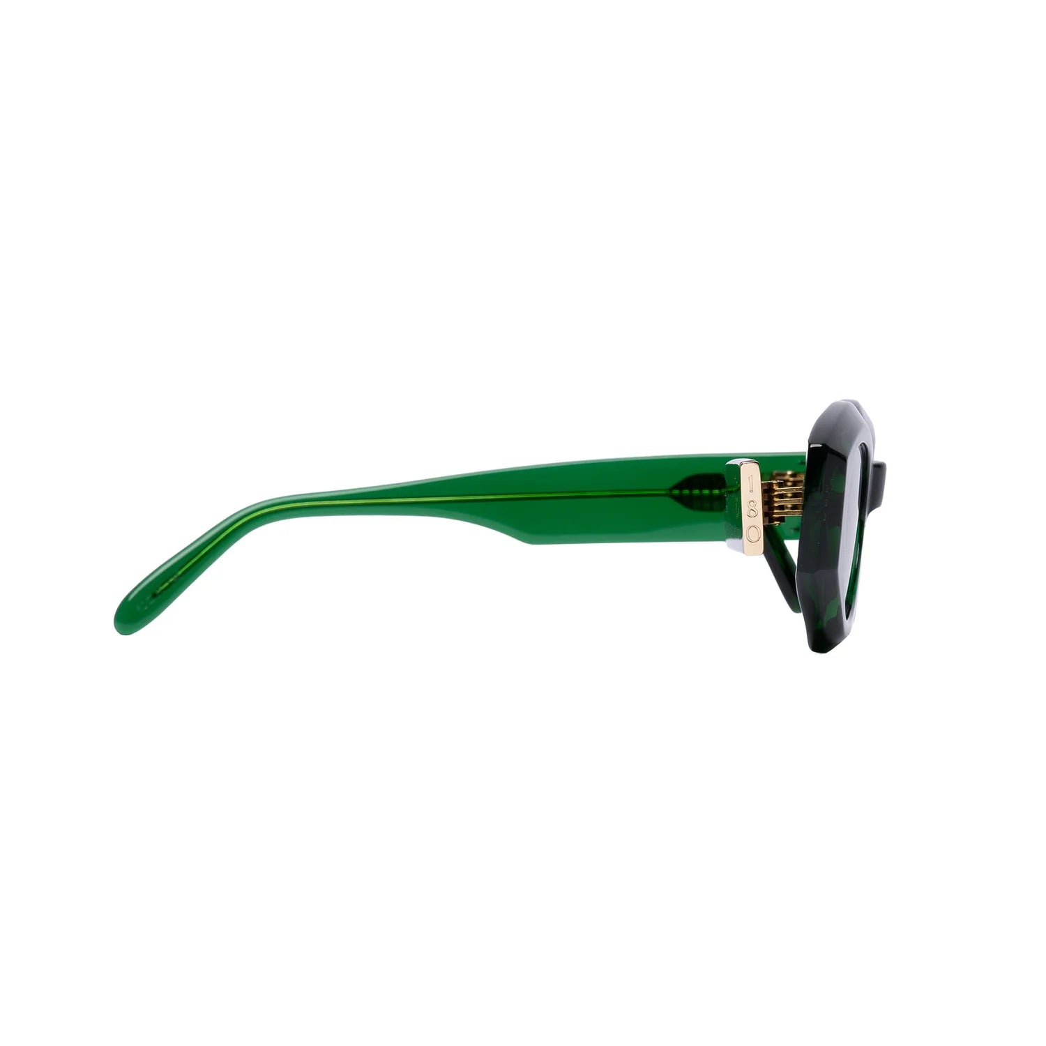 Rufus ft transparent green w/black lens