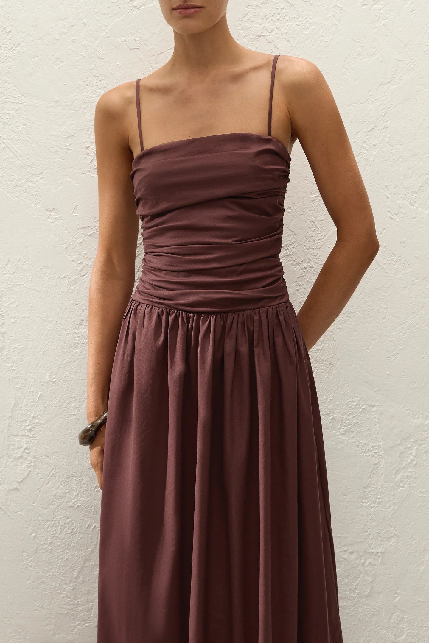 Portiligat maxi dress, port