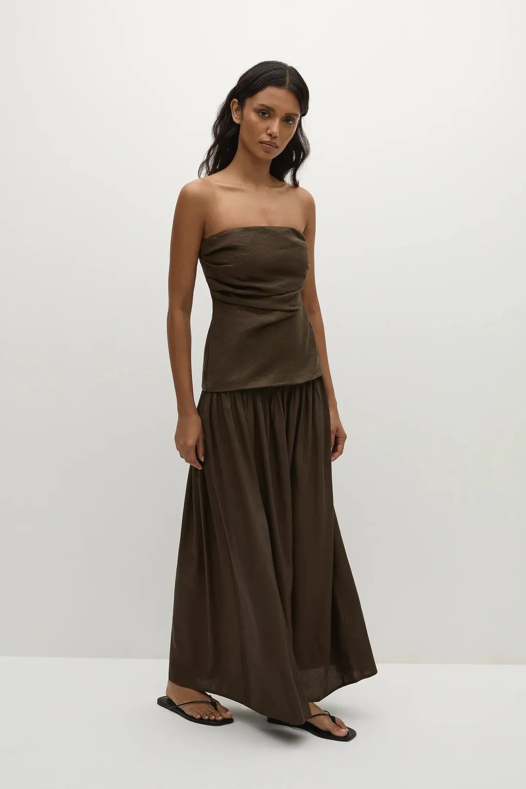 Hedy maxi dress, forest