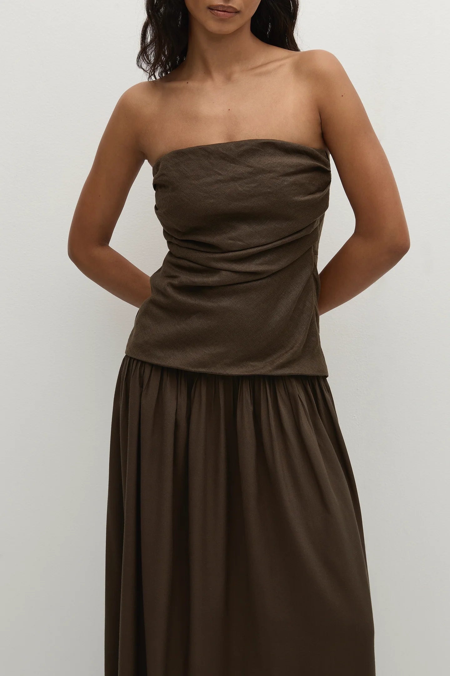 Hedy maxi dress, forest